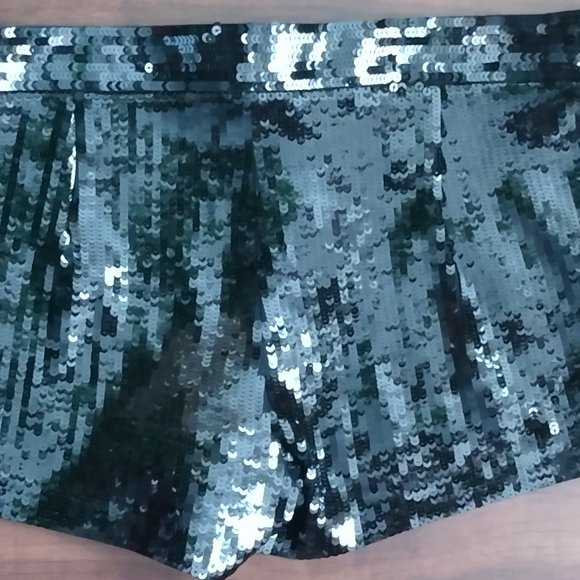 Express Sequin "Sexy" Shorts, Size 2, New w/ Tags - Picture 2 of 5